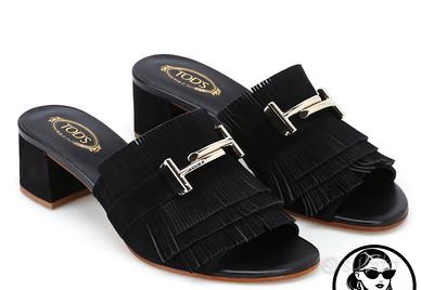 SANDALO DONNA BLACK TOD'S