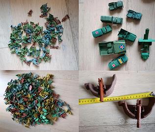 Mega playset militare vintage anni 80