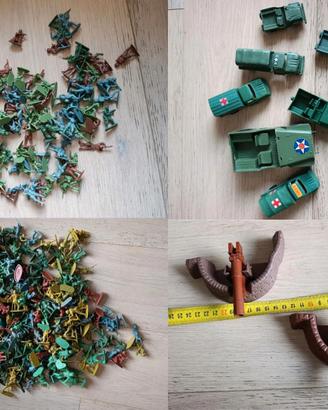 Mega playset militare vintage anni 80
