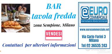 142/23 BAR TAVOLA FREDDA di facile gestione