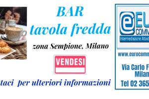 142/23 BAR TAVOLA FREDDA di facile gestione