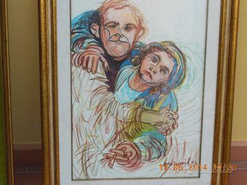 Quadri su Tela ad Olio con Cornici