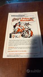 Manuale Intellivision – Las Vegas Poker & Blackjac
