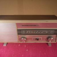 Radio FM a valvole SIEMENS RR627 del 1962