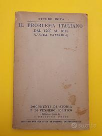 Il problema italiano dal 1700 al 1815