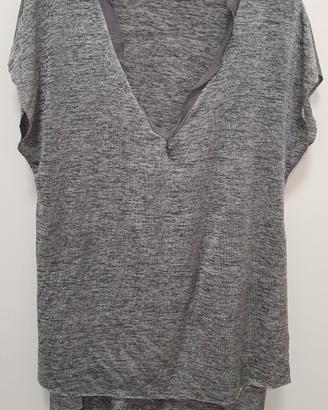 maglia morbida Zara taglia m griglia 