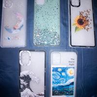Cover per Samsung A71.  SET 17 Cover x cellulare