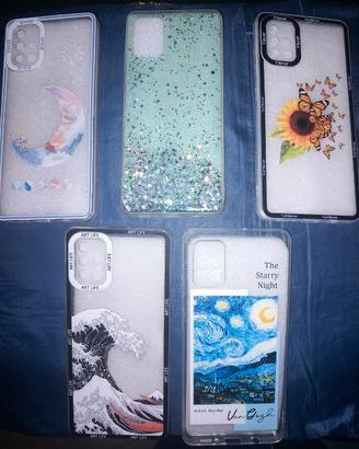 Cover per Samsung A71.  SET 17 Cover x cellulare
