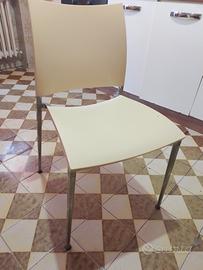 4 sedie interni ed esterni