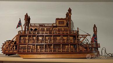 modellino Battello a Vapore Missisipi