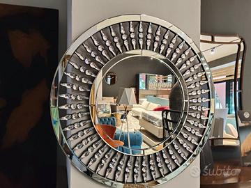 Specchio rotondo cristallo 80cm