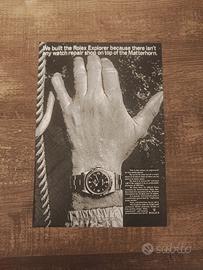 stampa a rilievo Rolex 1964