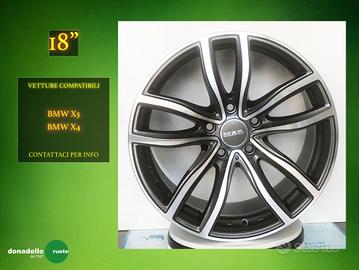Cerchi in Lega 18" Bmw X2 e X4 NUOVI