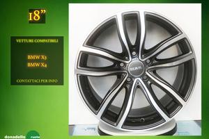 Cerchi in Lega 18" Bmw X2 e X4 NUOVI