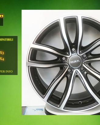 Cerchi in Lega 18" Bmw X2 e X4 NUOVI