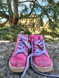 Scarponcini invernali bambina Olang in camoscio 