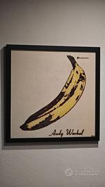 Velvet Underground Pirografia fatta a mano 32x32cm