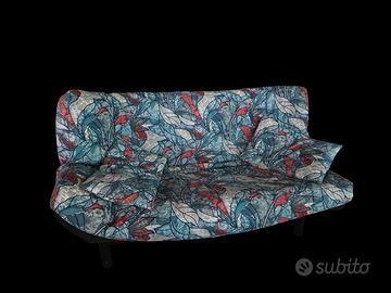 Divano letto matrimoniale futon apribile – pratico