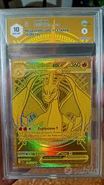 Charizard Gold ascesa eroica graad 10