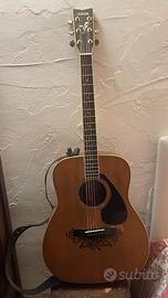 Chitarra acustica Yamaha FG460SA amplific. FISHMAN