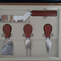 Set Degustazione Formaggi Brandani - Legno Acciaio