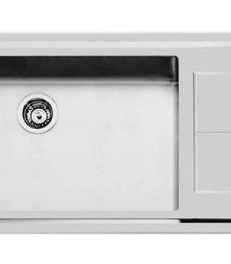 Lavello Foster serie KE-Vasca grande+gocciolatoio