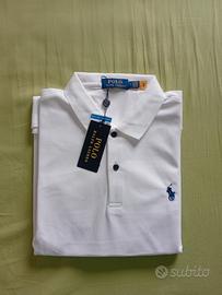 Polo Ralph Lauren bianca unisex taglia L 