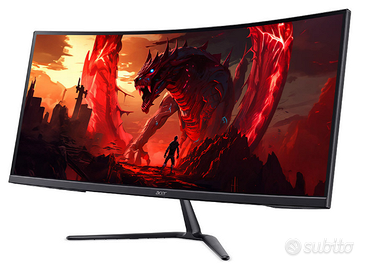 Monitor Gaming Curvo Acer Nitro XV345CURV 34” UWQH