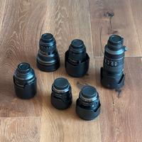 Set Lenti Nikon 14-24/24-70/70-200/105mm/50mm/35mm