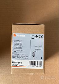 Termostato BTicino Living Now KG4441 Nero (Nuovo)
