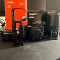 Sony a6300 + sony E 55-210 oss + 16-50 oss