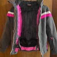 Giacca e pantaloni da sci per bambina