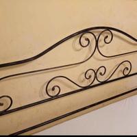 Letto in ferro battuto