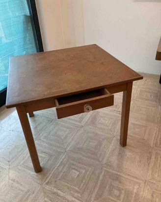 TAVOLO IN LEGNO ANNI 50