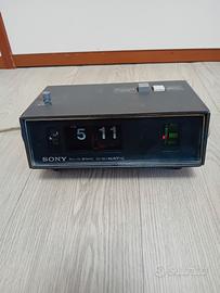 Radio sveglia Sony solid state digimatic