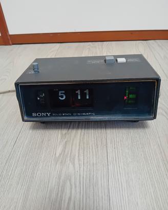 Radio sveglia Sony solid state digimatic