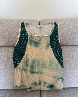 Canotta Intimissimi tie-dye verde petrolio
