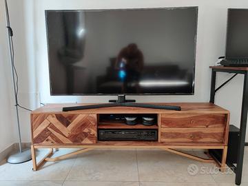 Mobile TV in massello di palissandro 