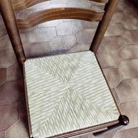 sedie in legno  impagliate