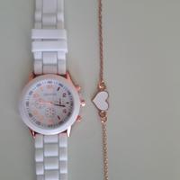 Orologio + bracciale donna