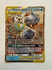 Blastoise e Piplup GX