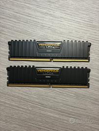 RAM 16GB (8x2) VENGEANCE LPX DDR4 3200 C16
