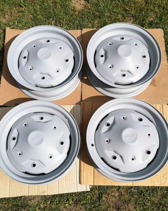 Cerchi originali Fiat 500 R vintage 