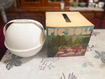 Picnic set anni 70, serie Guzzini picnic vintage