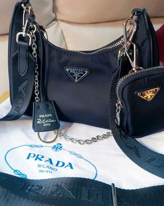 Borsa Prada Re edition 2005 vintage 3 pezzi