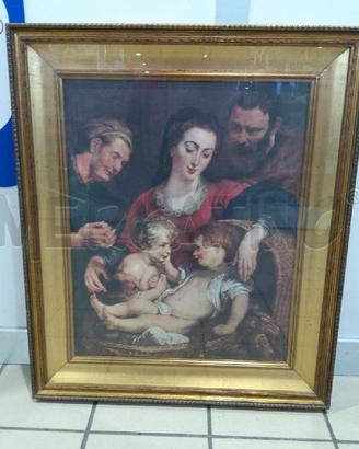 STAMPA RIPRODUZIONE MADONNA DELLA CESTA