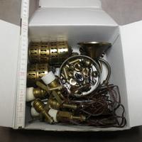 LAMPADARIO VINTAGE   anni  60 color BRONZO