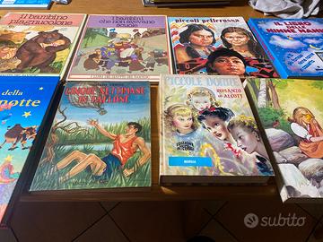 Sei scatole di giochi per bambini