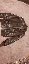 bomber in pelle  