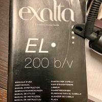 Piastra per capelli Exalta